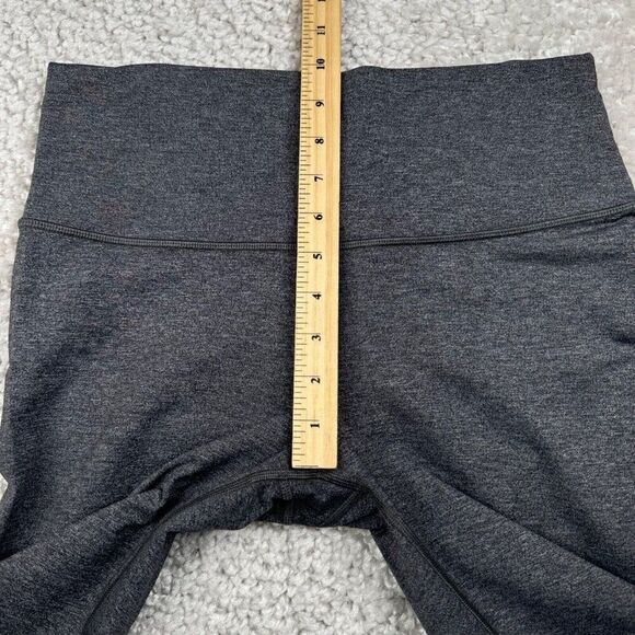 Lululemon Wunder Under Hi Rise Crop Legging  Heathered Gray - Picture 10 of 14